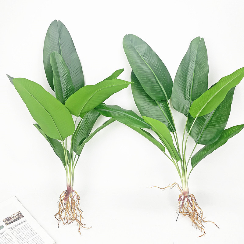Fiddle Leaf Fig - Sztuczny bananowiec zielona imitacja palma plastikowe