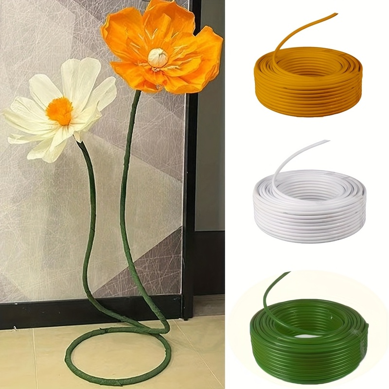 Plant Support Stake - 5M, elastyczna rurka do tworzenia kwiatowych