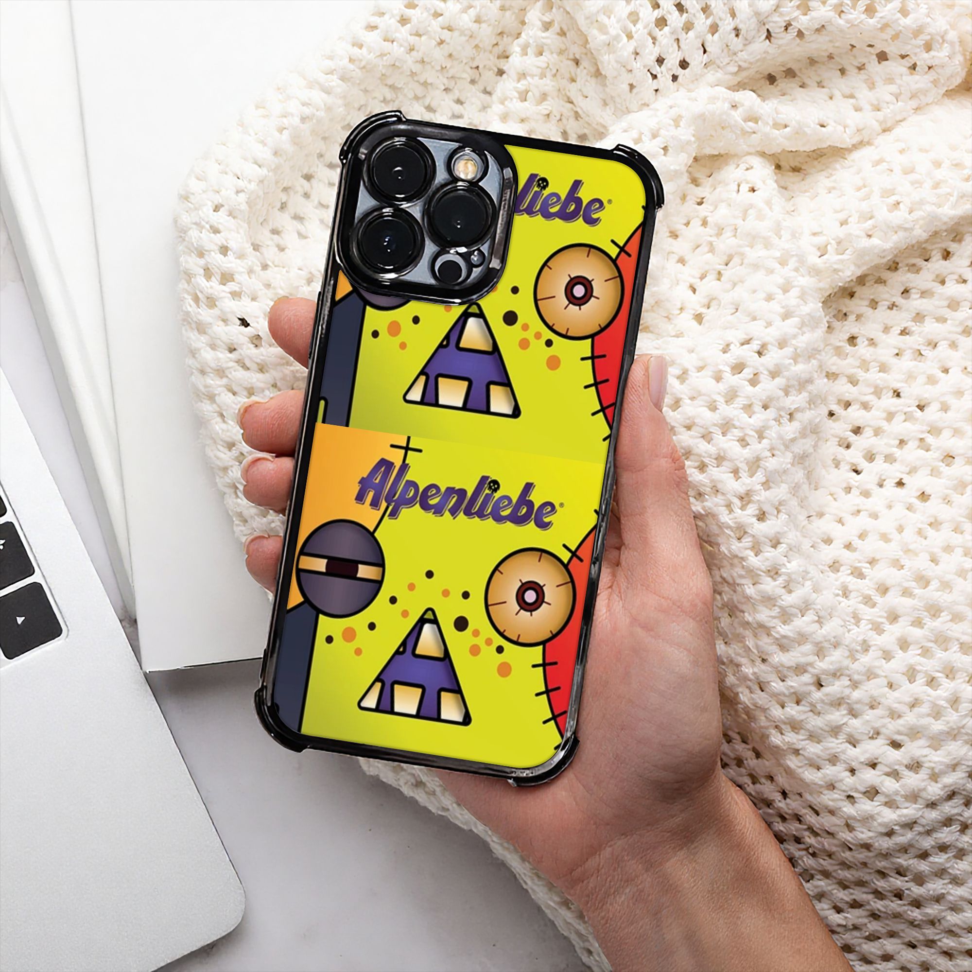 Monstera - Etui na telefon z motywem Halloween,
