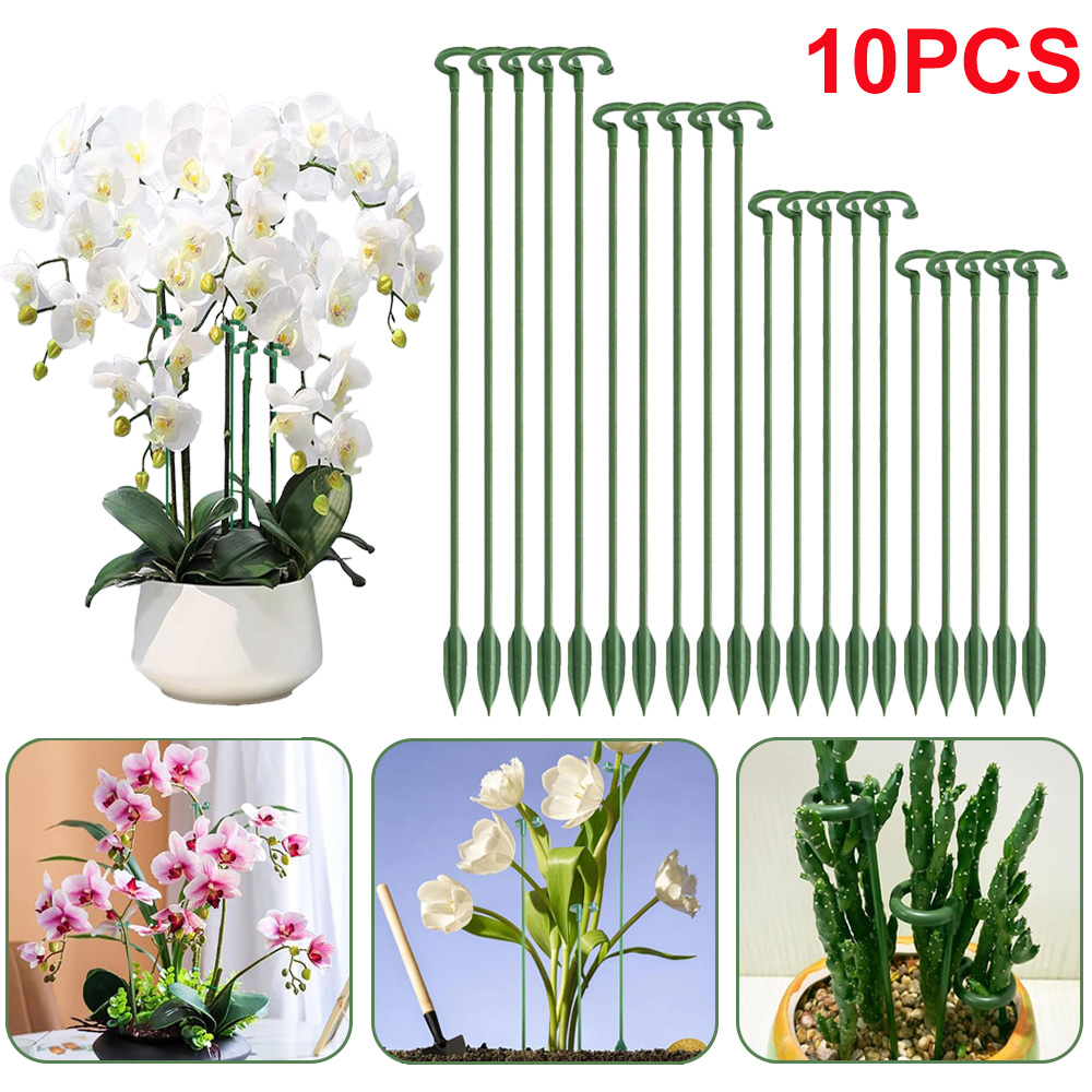 Plant Support Stake - 5/10 szt. Podpórki do roślin, uchwyty