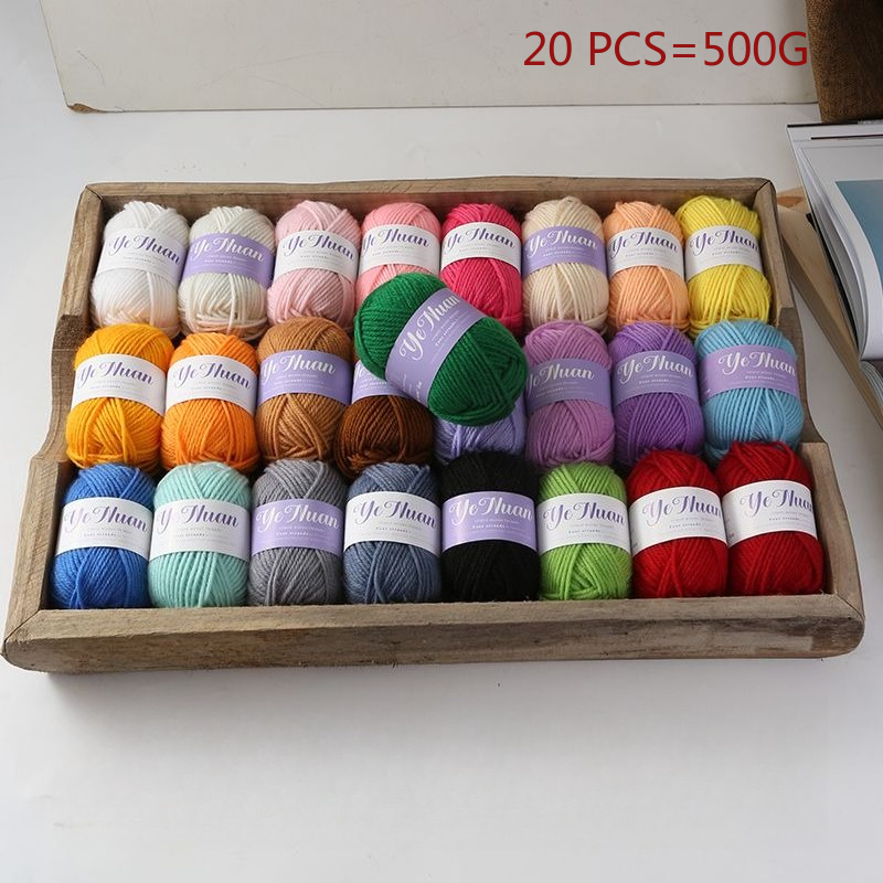 Repotting Mat - 20 PCS 500g Gruba miękka przędza