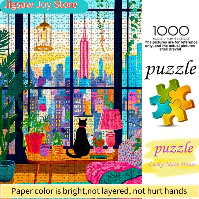 Puzzle papierowe DIY, Nocny wi – The Plant Parent recenzja i cena