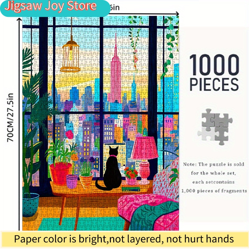 Puzzle papierowe DIY, Nocny wi – The Plant Parent recenzja i cena