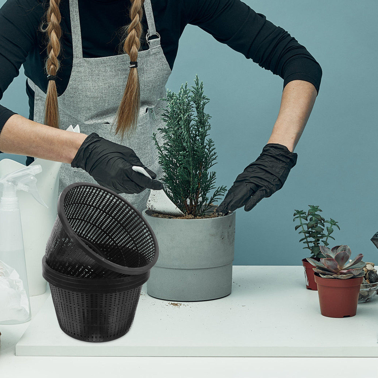 4 szt. Doniczki siatkowe do hy – Plant Pot recenzja i cena