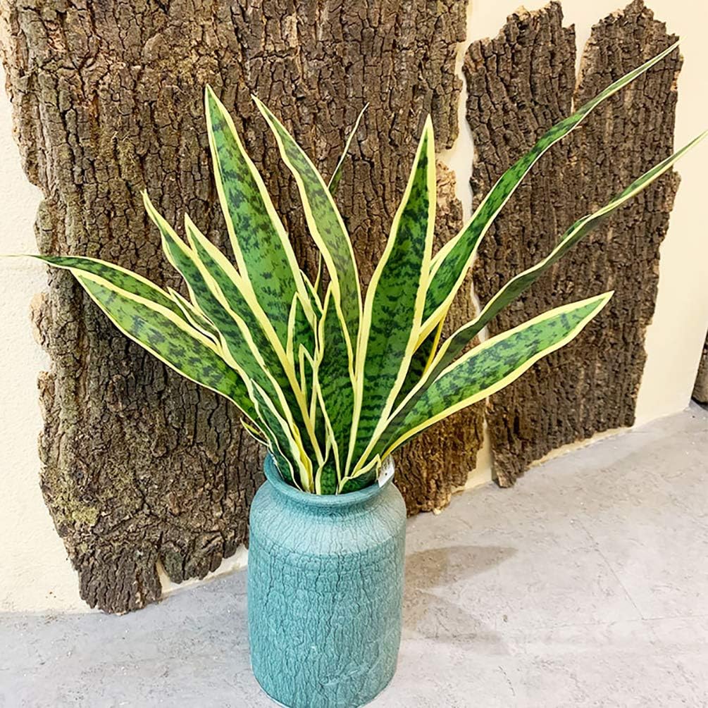 4 PCS Fake Artificial Snake Fa – Snake Plant recenzja i cena