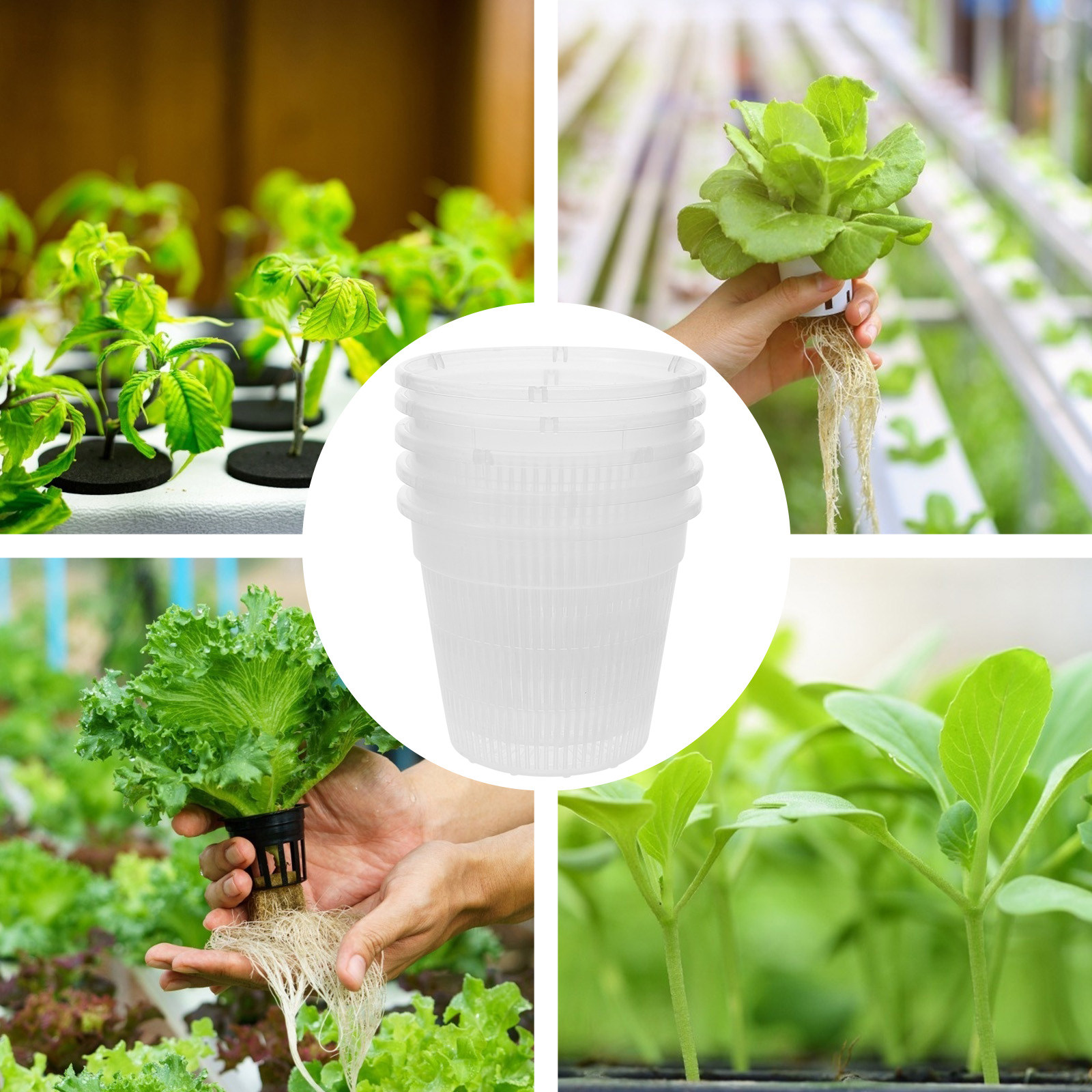 5 sztuk – plastikowe doniczki  – Indoor Plants recenzja i cena