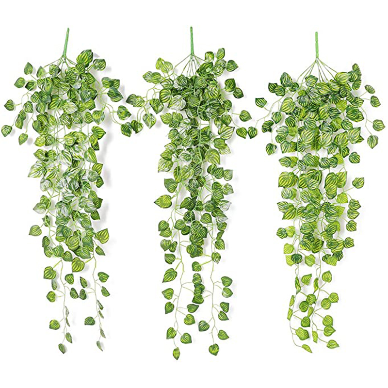 Sztuczne rośliny wiszące z rat – Succulent Set recenzja i cena