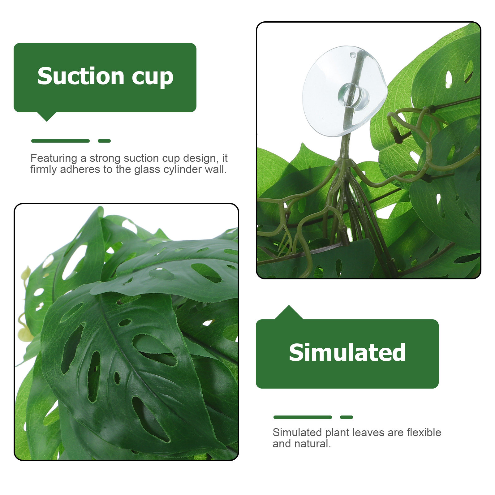 Dekoracje do terrarium dla gad – Snake Plant recenzja i cena