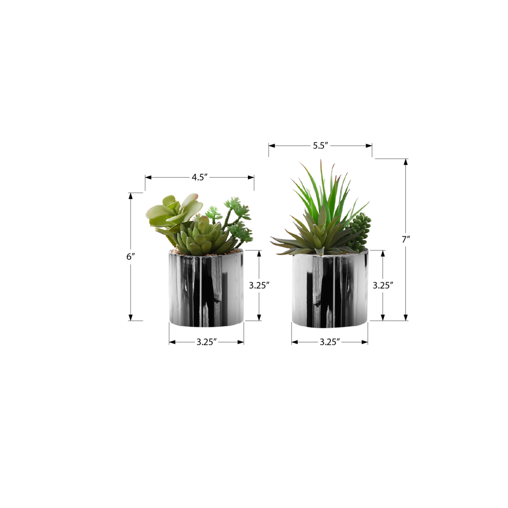 Zestaw 2 sztucznych sukulentów – Succulent Set recenzja i cena