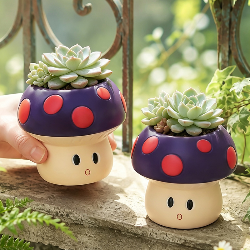 Urocza doniczka z żywicy w ksz – Snake Plant Ceramic recenzja i cena
