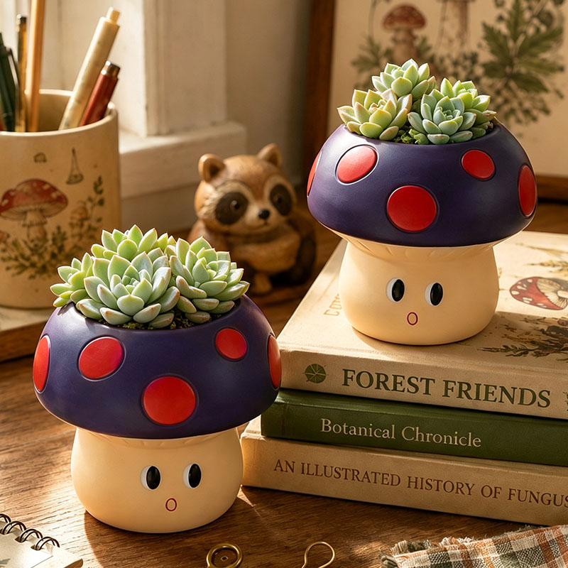 Urocza doniczka z żywicy w ksz – Snake Plant Ceramic recenzja i cena