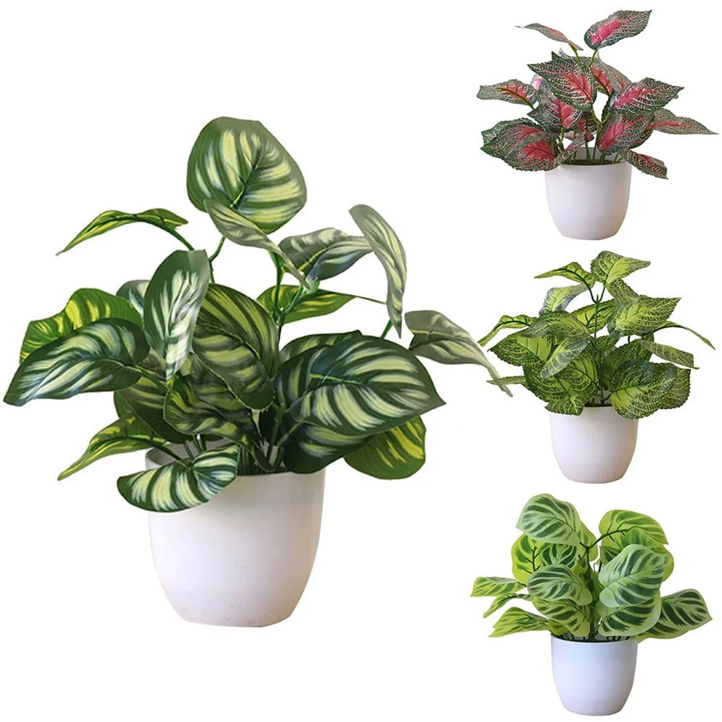 1PC Sztuczne liście Doniczka B – Snake Plant recenzja i cena